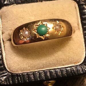 Victorian gypsy ring